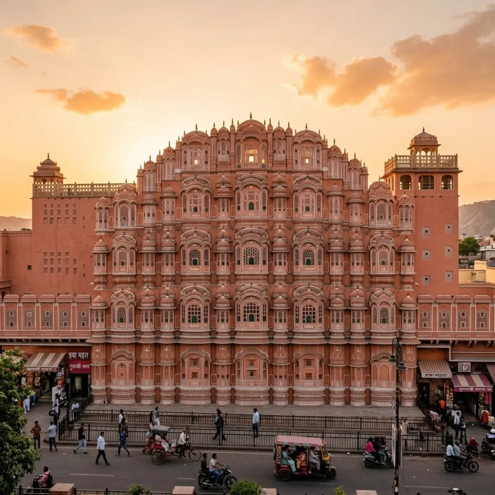 Heritage palace and architecture in Rajasthan